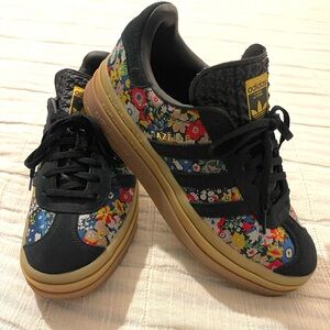 Adidas Limited Edition Gazelle Black Floral Sneakers